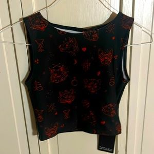 Blackmilk crop top XXS. NWT.
